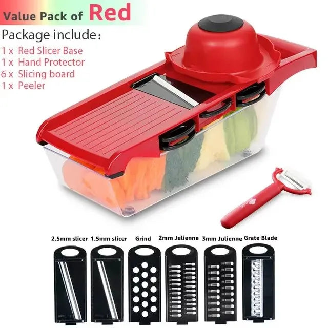 Vegetable Chopper Multifunctional Grater Cutter Kitchen Accessories Manual Fruit Slicer Potatos Shredders Cheese Onions Slicers