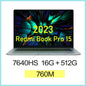 【Russia Stock】 Xiaomi RedmiBook Pro 15 2023 7640/7840HS 760M/780M 16/32+512G/1T 3.2K 120Hz 15.6'' Screen JYU4541CN/ JYU4540CN